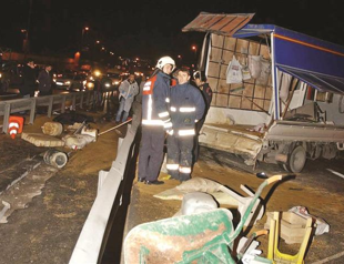 Municipal worker dies in accident