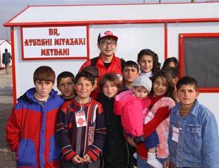 Japanese volunteer arrives in Van to continue colleagues work