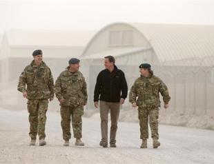 UKs Cameron does not want last-minute sharp fall in troops