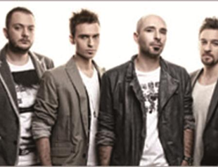 Rock band on Ordu stage