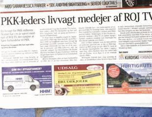 ROJ TV promotes PKK, says Danish prosecutor