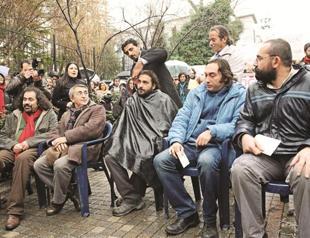 ‘Haircut fest’ marks support for suspects of student trial