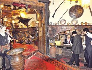 Historical houses serve as restaurant museum