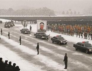 North Korea bids wintry farewell to leader