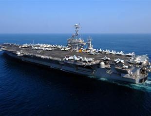 US aircraft carrier spotted in Iran wargames zone