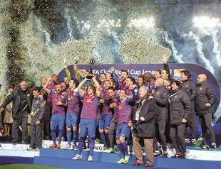 Barcelona outclasses Santos to win Club World Cup title