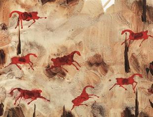 Karakoç exhibit at Çırağan Kempinski