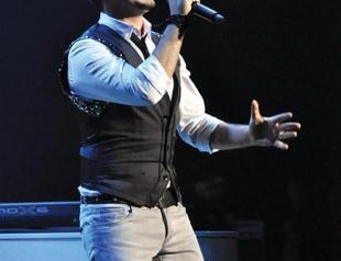 Pop artists perform for quake victims