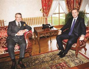Erdoğan meets with Turkish tycoon Koç