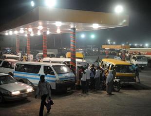 Protests, bonfires as strike starts in Nigeria