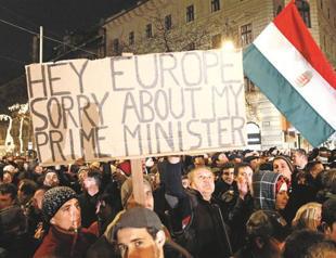 Hungarians blast new charter