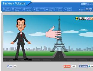 Turkish website lets you slap Sarkozy