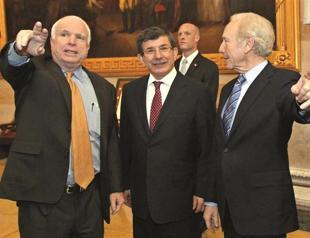 Turkey’s Davutoğlu gives Arab Spring lecture in US