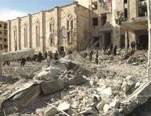 Blasts rock Syria’s hub of trade, kill 28
