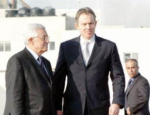Blair, Abbas discuss peace talks and Palestinian unity