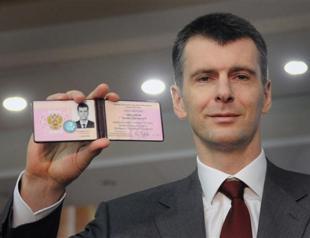 Russia gives green light to billionaires bid for president