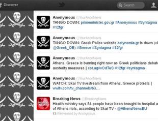 Anonymous hits Greek government sites as austerity plan passes