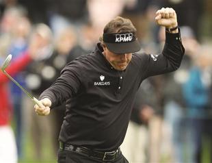 ‘Lefty’ tops Woods in head-to-head battles