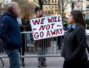 Occupy Wall Street returns to Zucotti park