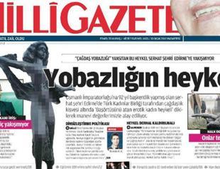 Conservative paper seeks removal of erotic statue