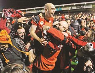 Bank manager taking credit for Mirandes run