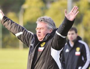 Hiddink looking for a miracle with Anzhi