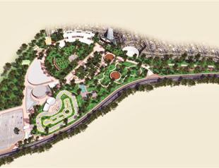 Medical plants park puts up various types of shoots