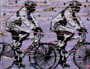 Gallery walls turn into street walls in exhibition