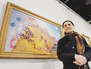 Artist dedicates exhibit to his friend, poet Nazım Hikmet