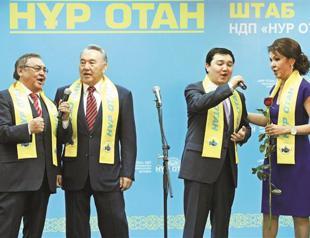 Kazakhs meet opposition