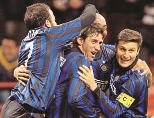 Milito gives Inter big derby win over rivals