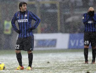 Roma v Inter match postponed due to snow