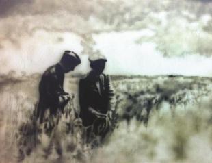 Artist reflects resistance, war, history on canvas in ‘Residue’