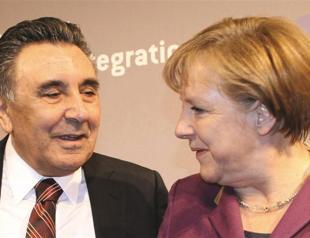 Aydın Doğan meets German chancellor