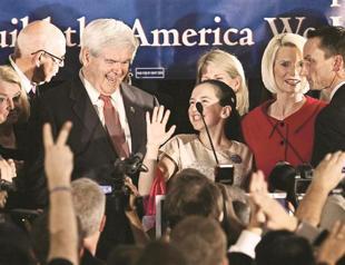 Gingrich wins key vote in S Carolina