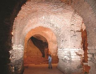 Ancient Byzantine wall damaged to make hotel