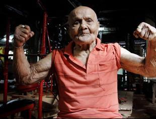 Former Mr. Universe turns 100 in India