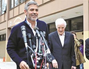 Clooney is free after one day arrest
