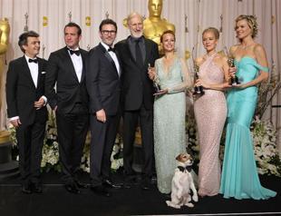 The Artist earns best-picture, lead-actor Oscars