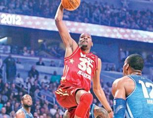 Durant to lead West to All-Star Victory