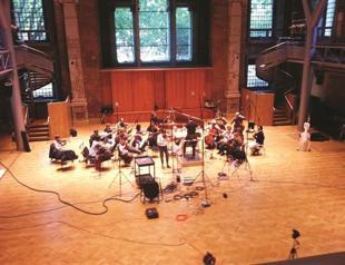 Chamber Orchestra from England on Istanbul stage