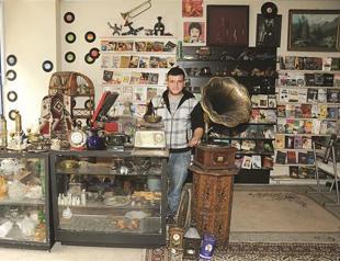 Bond team shopping at second-hand shop