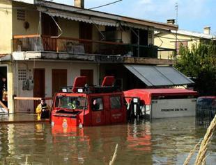 Greece declares emergency in flood-hit north