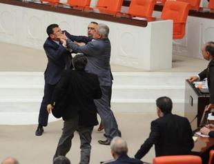Turkish Parliament sees fresh fistfight among deputies