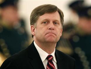 US ambassador has run-in with Russian TV