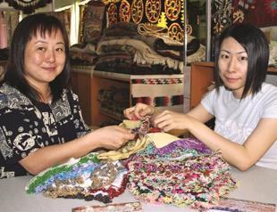 Japanese writer collects hundreds of Turkish laces