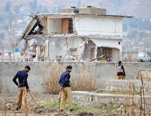 Pakistan almost razes Bin Laden’s compound