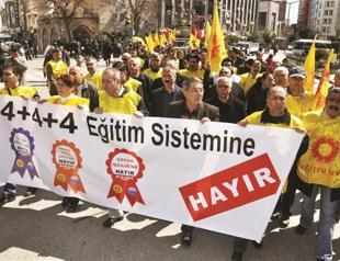 Education debate heats up as opposition takes to the streets