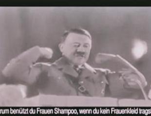 Turkish shampoo ad featuring Hitler off the air