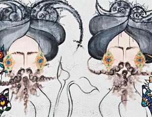 Artist questioning Iranian revolution through phallic imagery